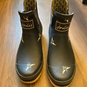 Joules bumblebee Ankle Rain Boots
